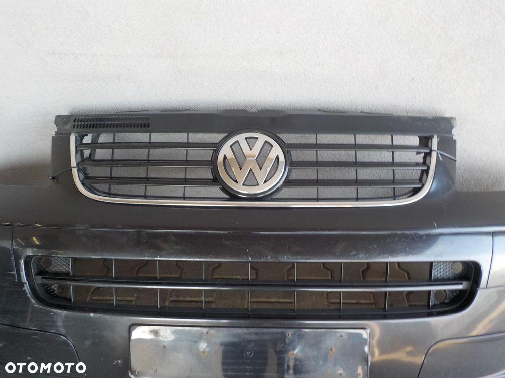 VW T5 03- MULTIVAN CARAVELLE ZDERZAK PRZÓD PRZEDNI LAKIEROWANY - 4