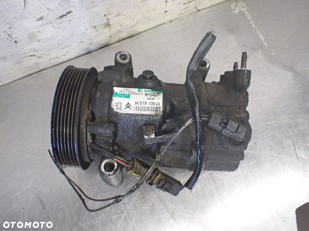 SPRĘŻARKA KLIMATYZACJI CITROEN C4 I COUPE 1.6HDI 9651910980 - 4