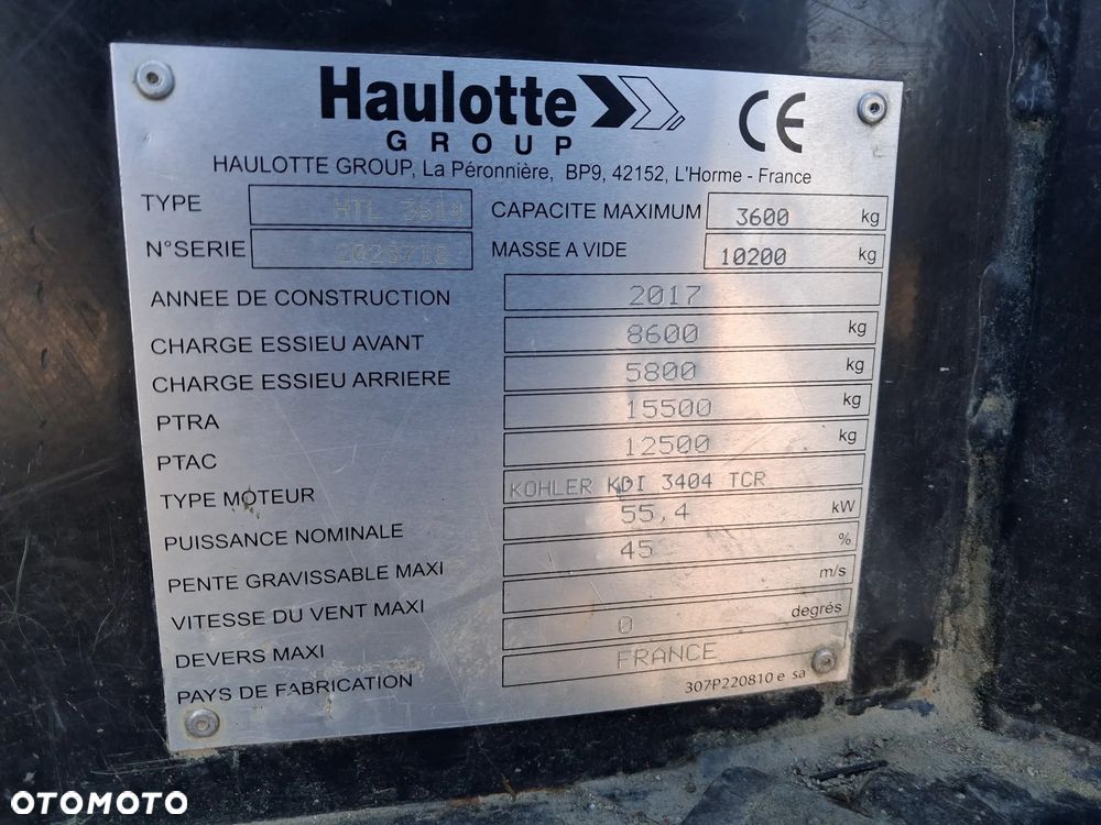 Haulotte HTL 3614 - 11