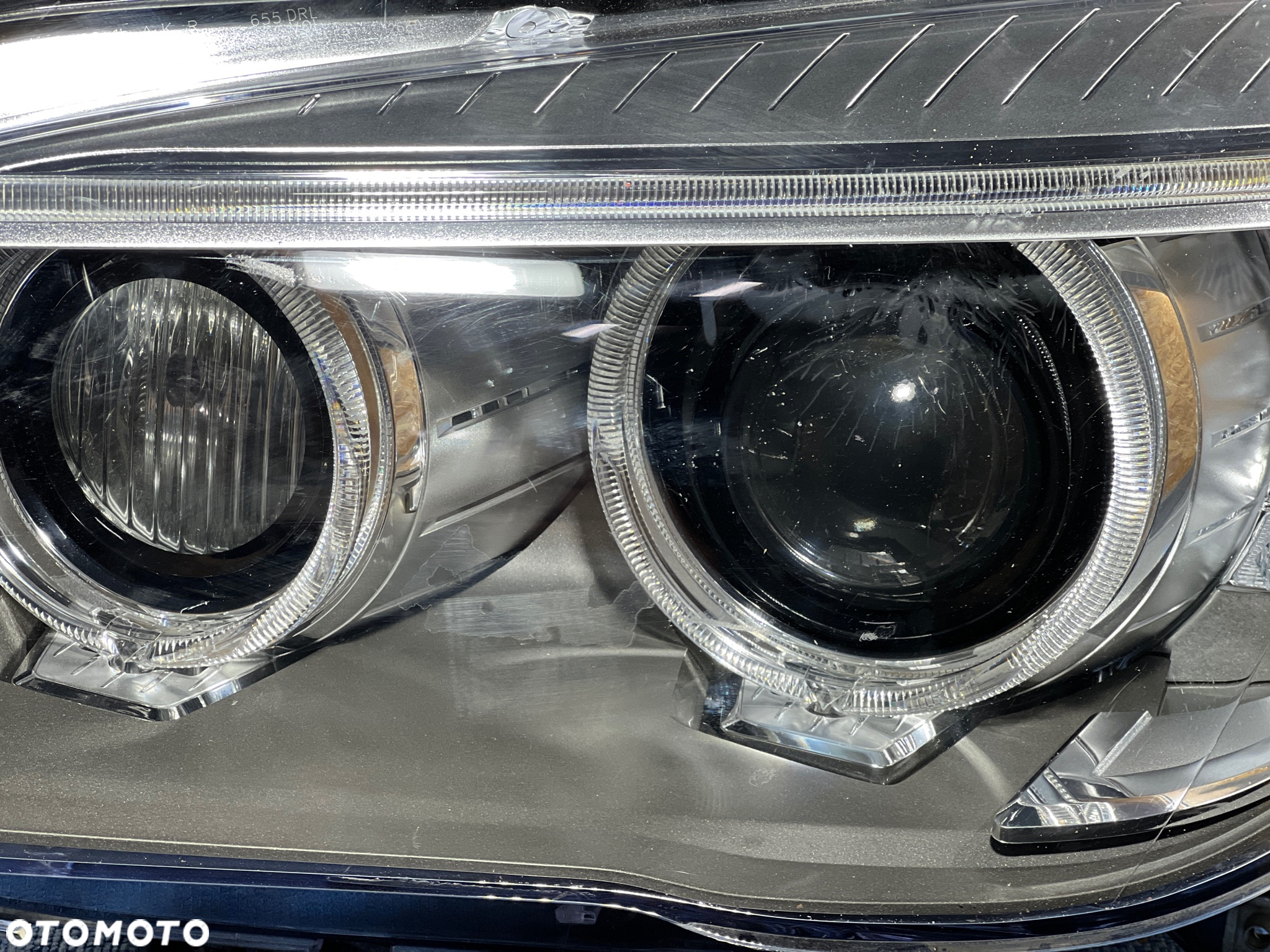 BMW 7 F01 F02  LIFT  REFLEKTOR LEWY LAMPA PRZEDNIA LEWA BI-XENON SKRĘTNA - 5