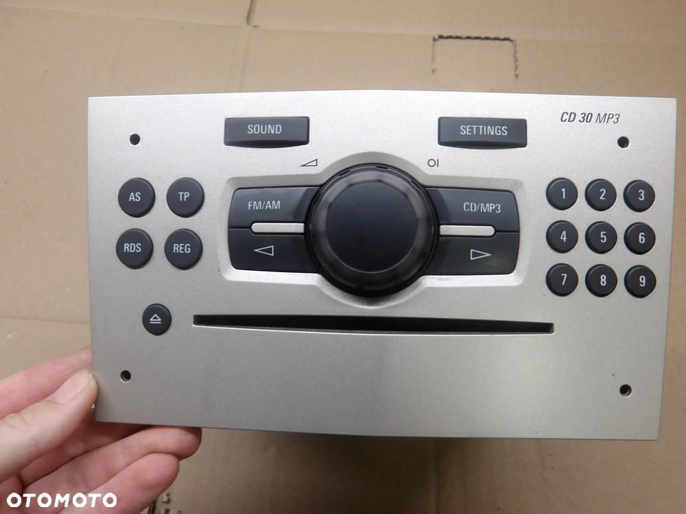 OPEL CORSA D 3D 06-10 RADIO 13254191 - 1