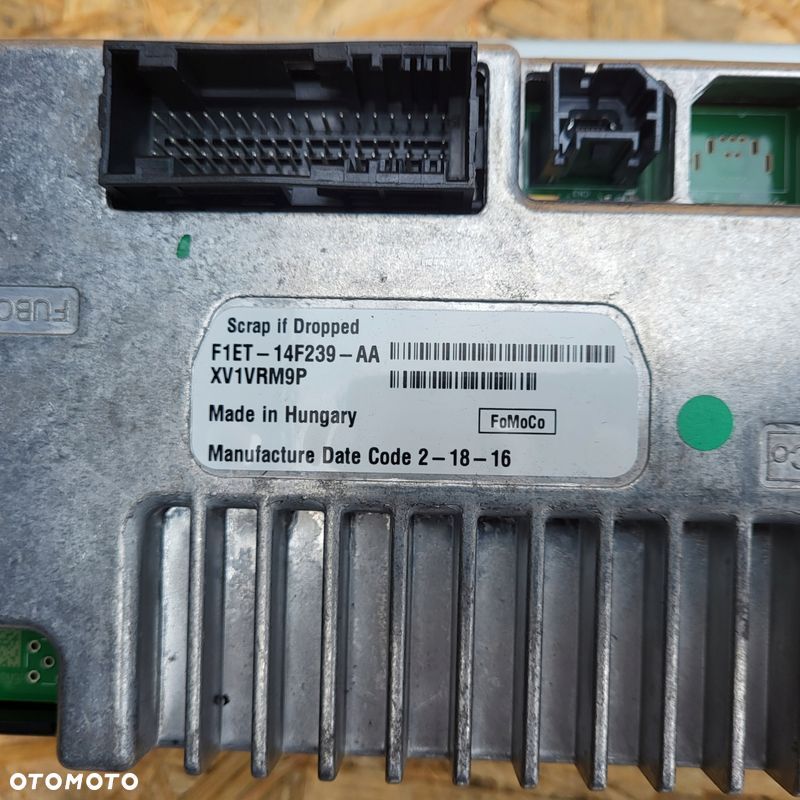 FORD FOCUS MK3 15-18R KOMBI HB NAWIGACJA WYŚWIETLACZ F1ET14F239AA - 2