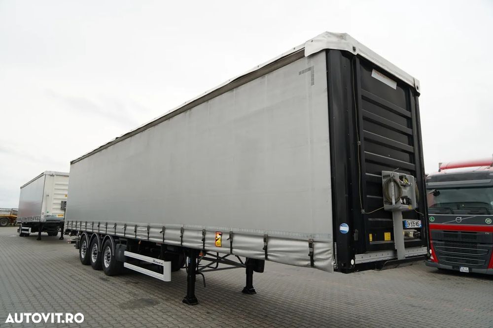 Fruehauf / CORTINĂ / STANDARD / ELEVATOR DHOLLANDIA 2.000 kg / PODEA PUTERNICĂ - 7