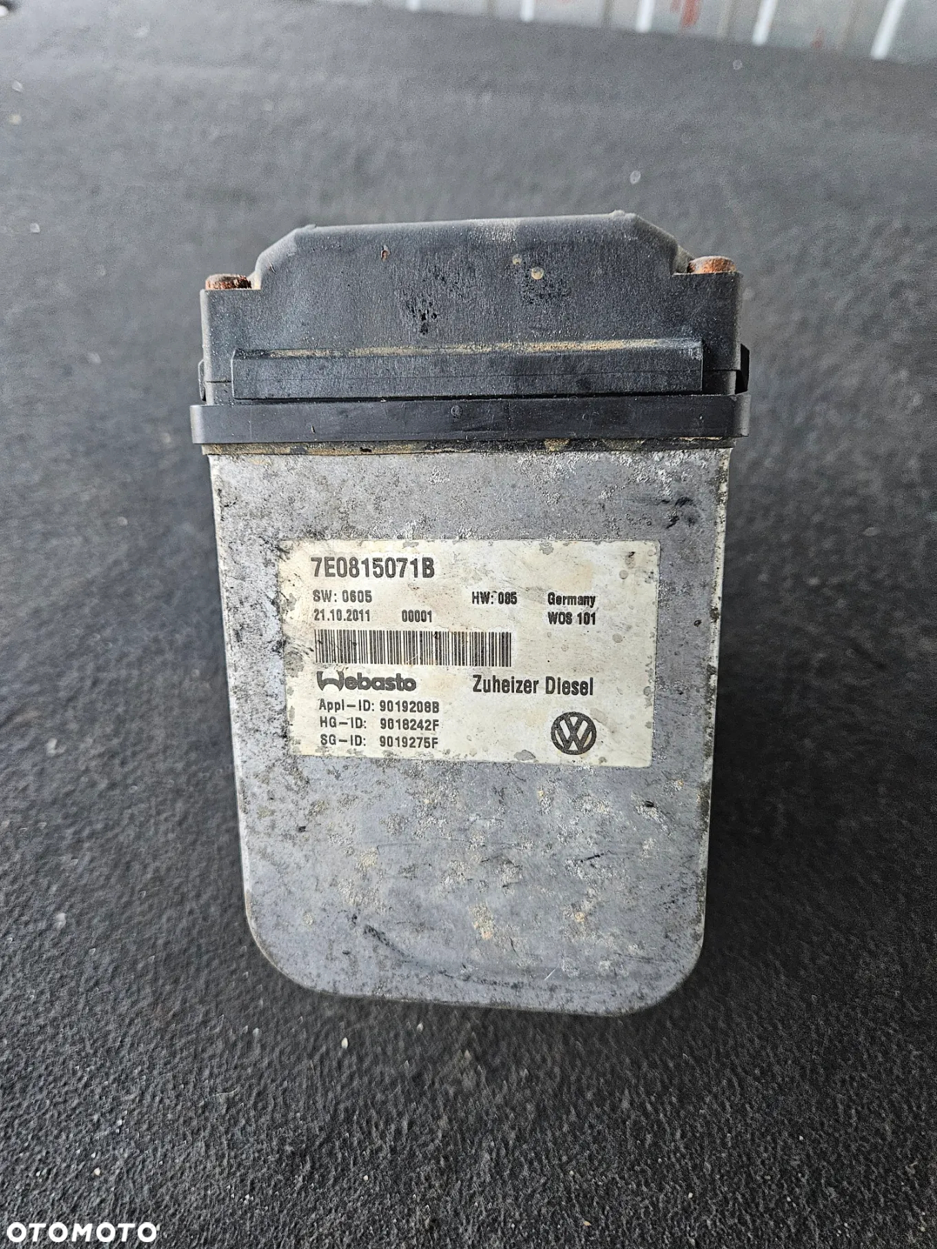 Webasto 7e0815071b ogrzewanie postojowe VW T5 Lift - 2
