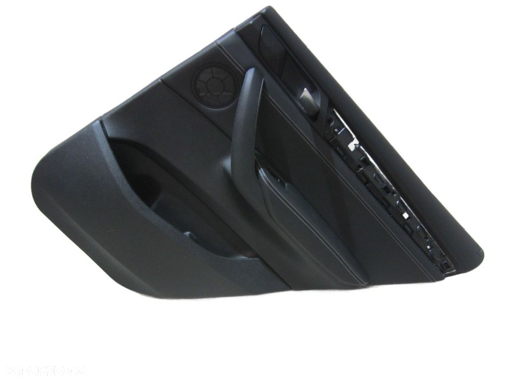 BMW X3 F25 BOCZEK DRZWI SKÓRA NEVADA PRAWY TYŁ CZARNY 51427279930 7279930 - 1