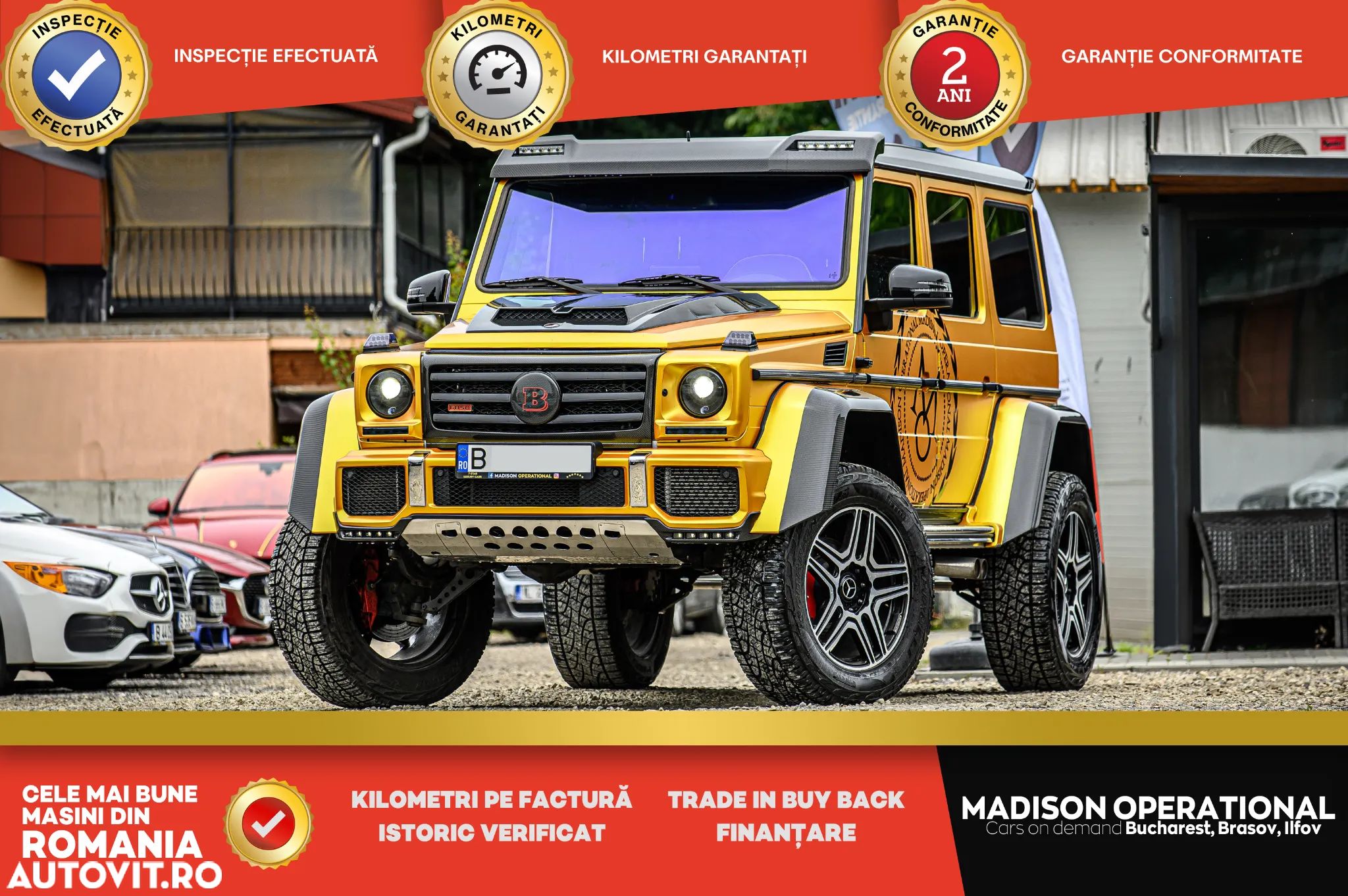 Mercedes-Benz G 500 4x4 Squared SW Long - 1
