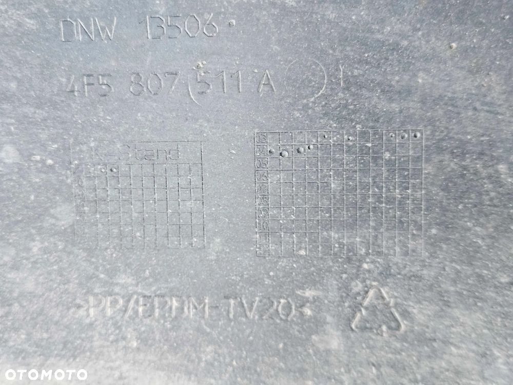 Zderzak Tył Tylny 4F5807511A 4F0807521A Granatowy LZ5D Dwa Wydechy Dyfuzor Audi A6 C6 Sedan - 40