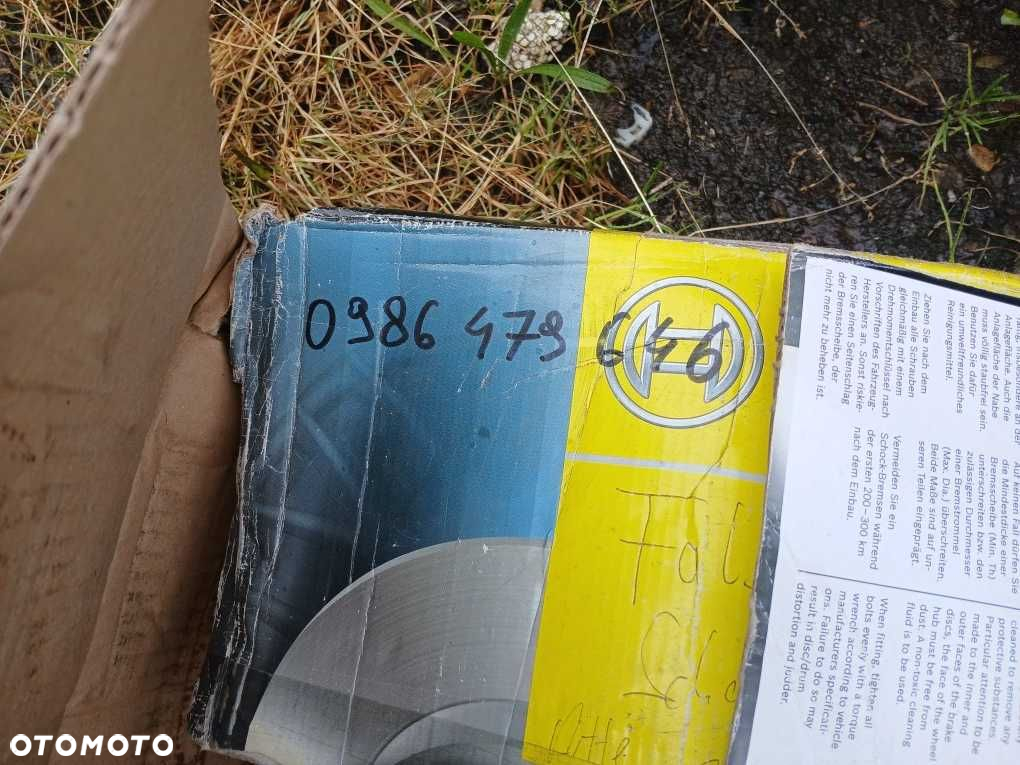 2X Tarcza hamulcowa tył BOSCH do Opel Astra J Zafira C Cruze Orlando - 2