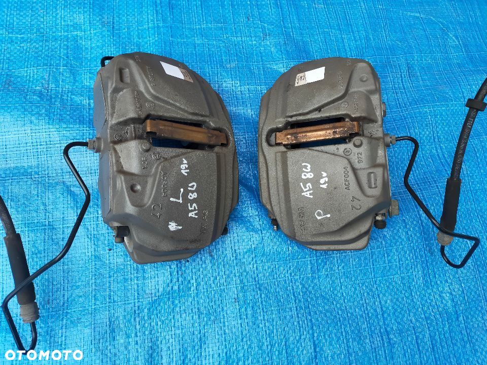 Audi A5 8W A4 B9 335mm Zacisk Hamulcowy Przód Zaciski Hamulcowe Tarcze Klocki - 2