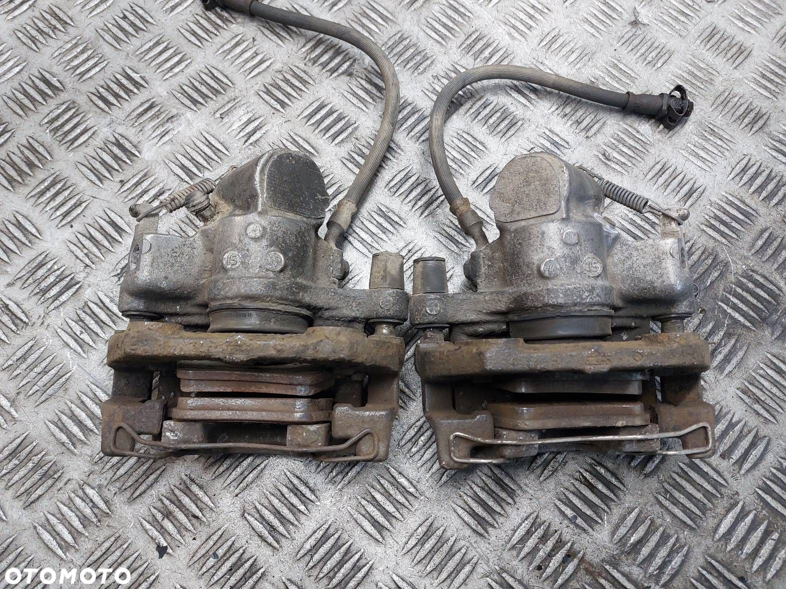 TARCZE HAMULCOWE TYŁ + KLOCKI + ZACISKI OPEL VECTRA C - 7