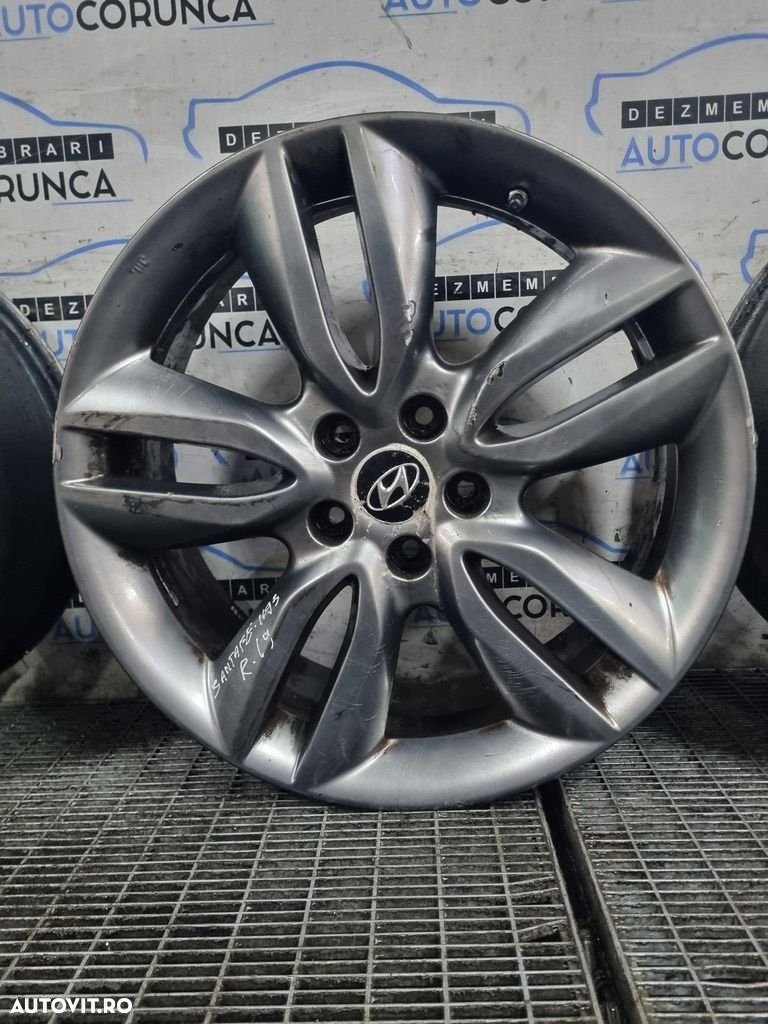 Jante aliaj Hyundai Santa Fe 3 2012 - 2016 (1193) R19 R19 ET49 5 - 3