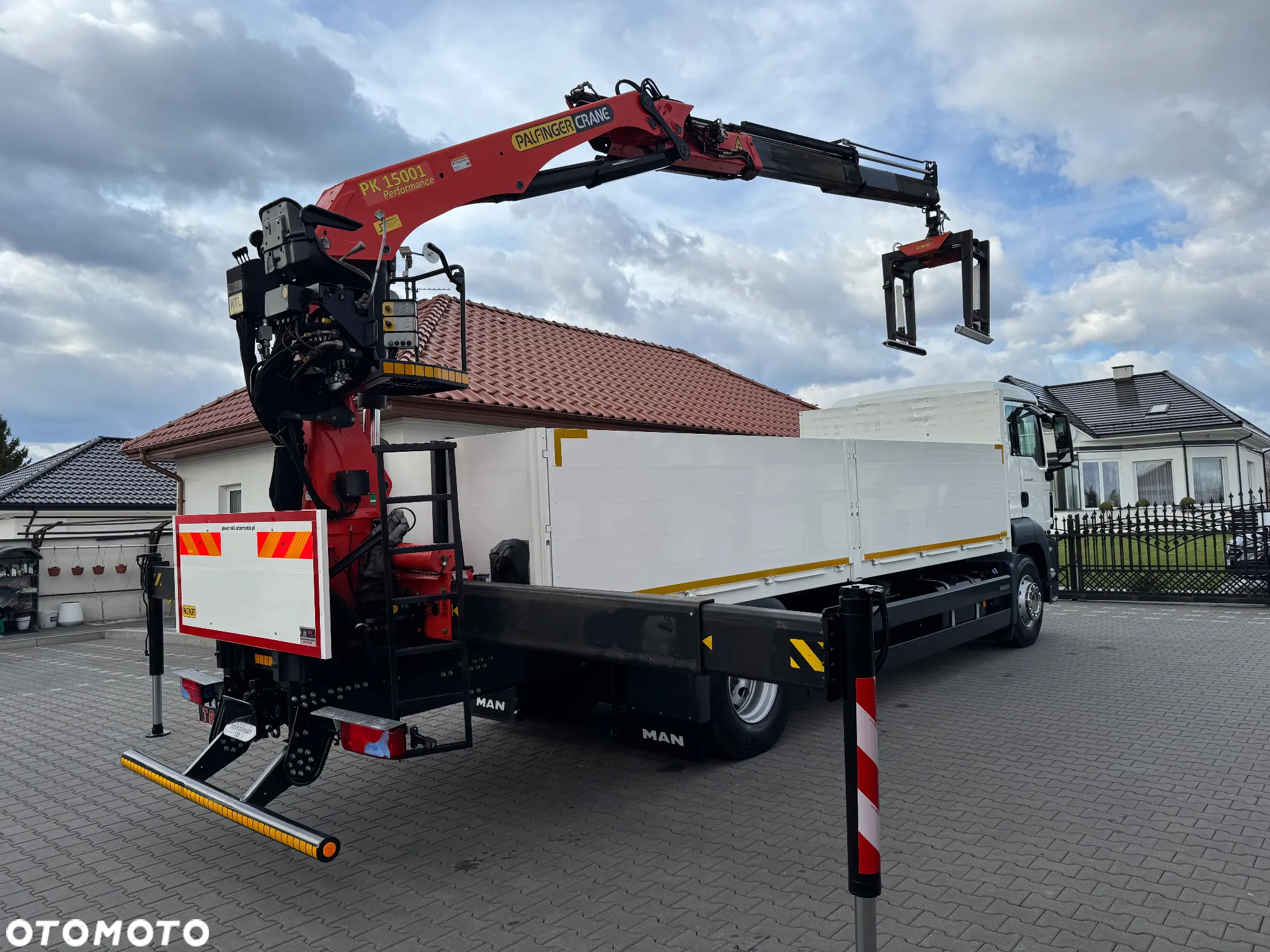 MAN TGS 18.360 4x2 z HDS PALFINGER, MANUAL, DMC 18 T - 3