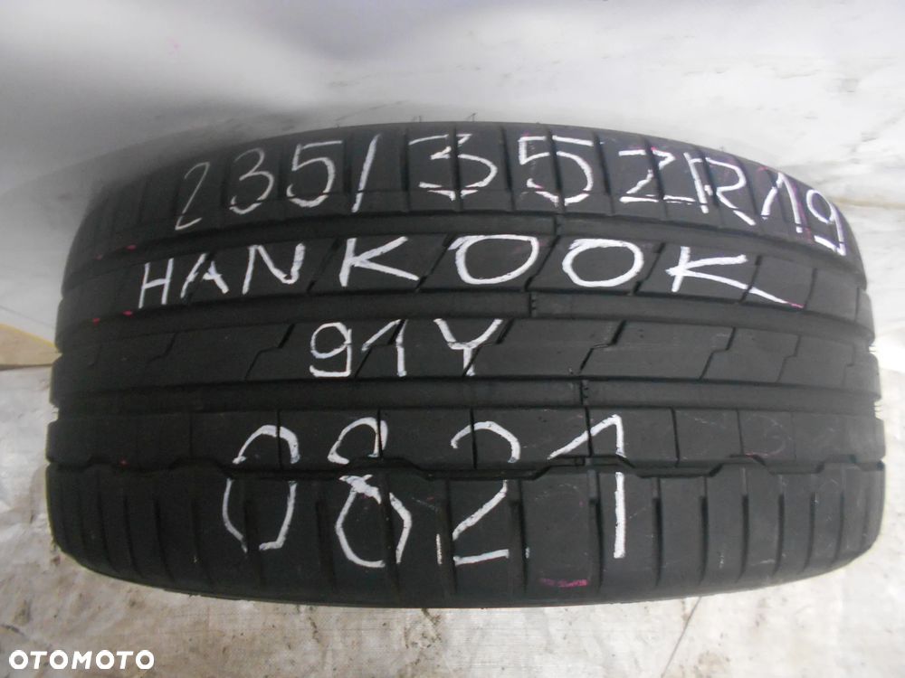 OPONA POJEDYNKA 235/35R19 HANKOOK VENTUS S1 EVO3 DOT 0821 7.6MM - 1