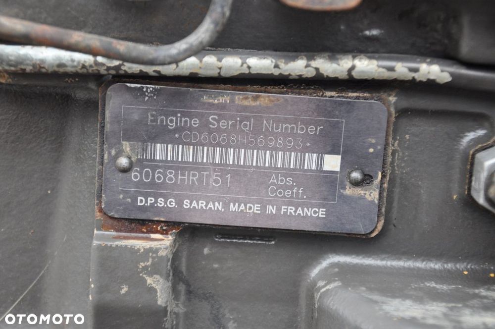 SILNIK JOHN DEERE NR 6068HRT51 RENAULT ARES 825 - 10