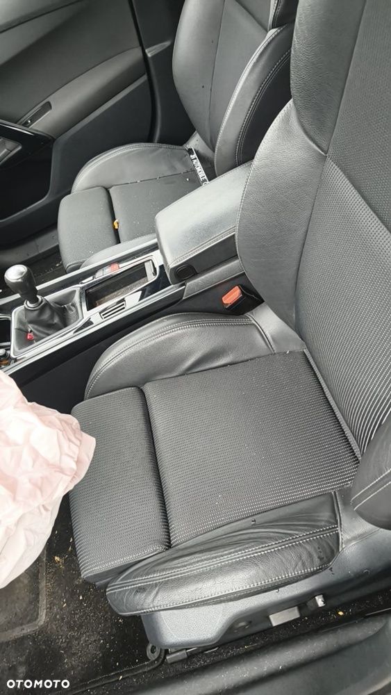 PEUGEOT 508 I 15r SEDAN FOTELE KANAPA PÓŁSKÓRA KOMPLET EUROPA - 2
