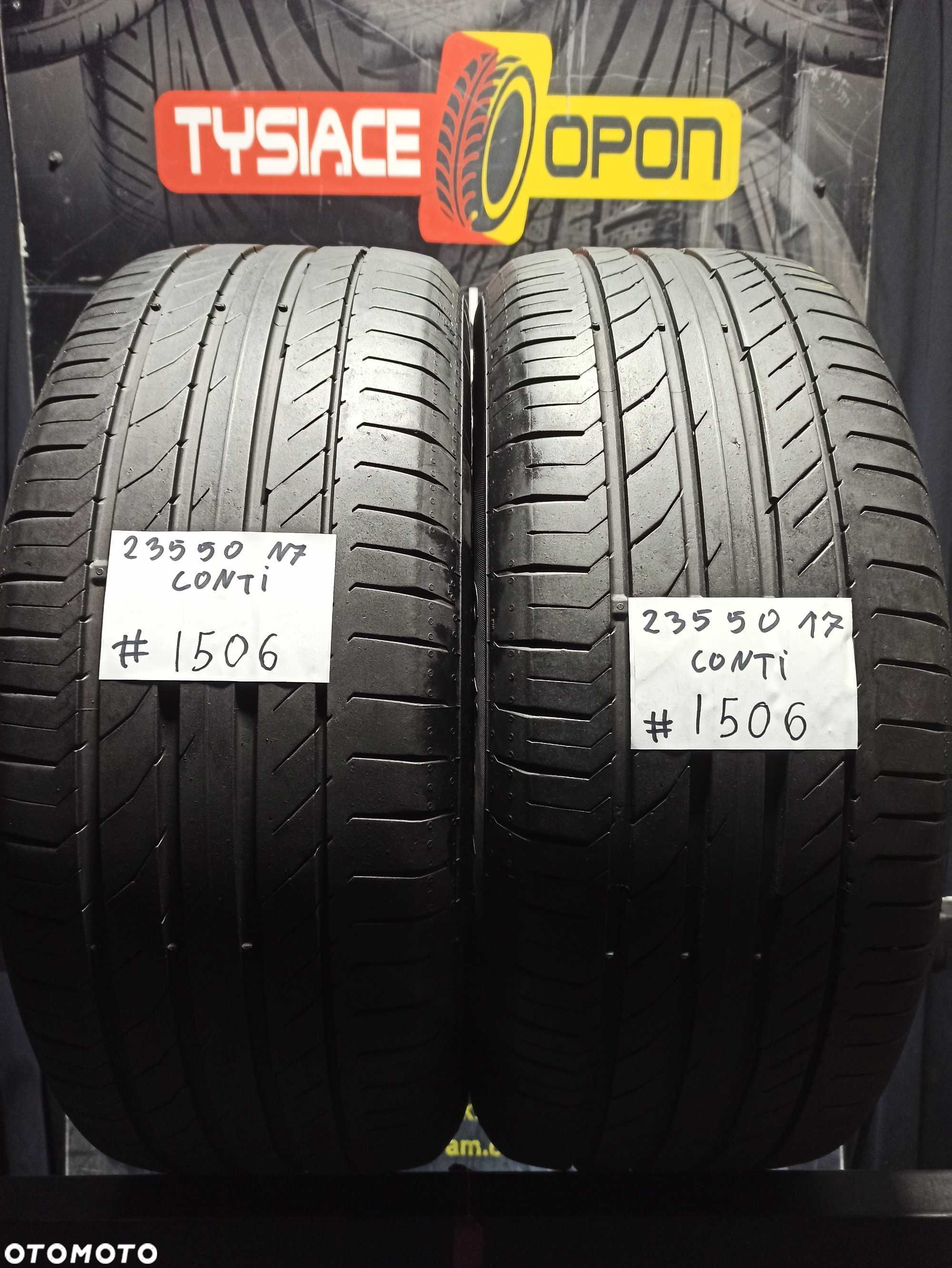 Opony Letnie 235/50/17 CONTINENTAL SPORTCONTACT #1506 - 1