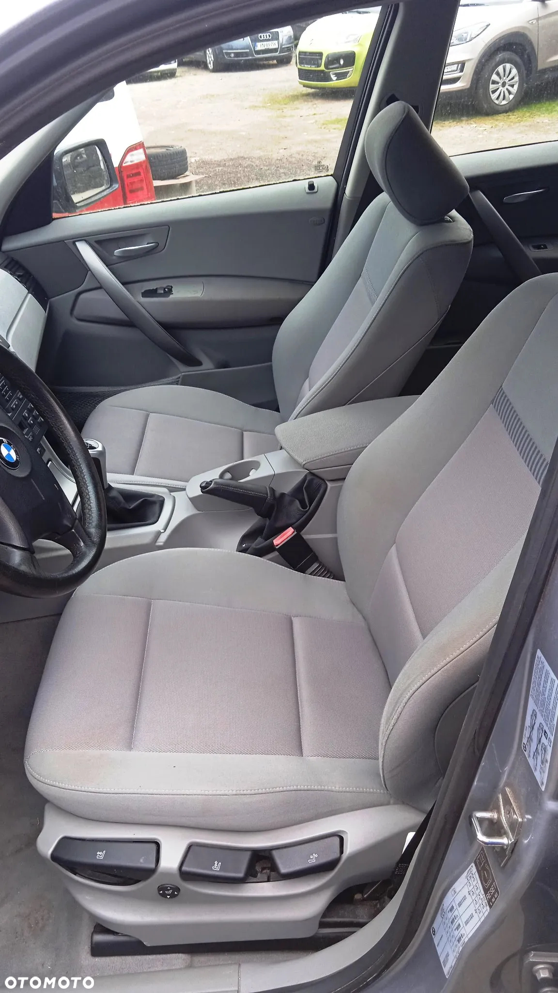 Na części BMW X3 E83 3.0 D M57N2 Bluewater metallic zderzak maska błotnik drzwi klapa bagażnika szyba czołowa karoseryjna fotel kanapa deska rozdzielcza pas przedni - 6
