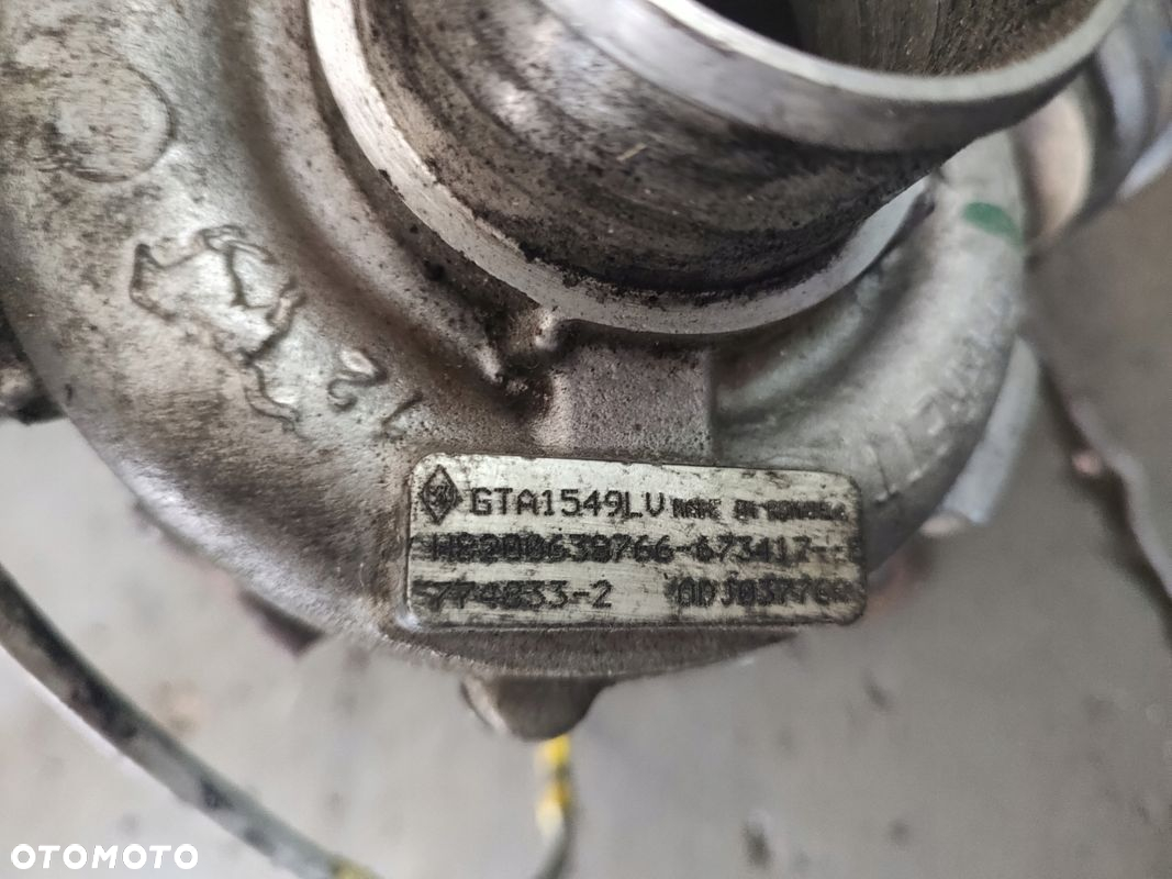 NISSAN QASHQAI J10 2,0DCI TURBOSPRĘŻARKA GTA1549LV - 3