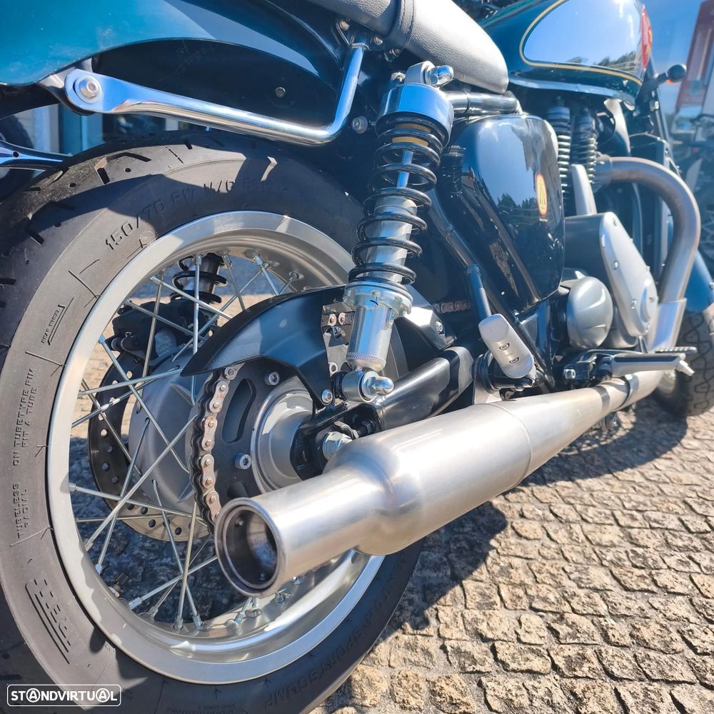 BSA C11 GOLDSTAR 650 HIGHLAND GREEN - 6