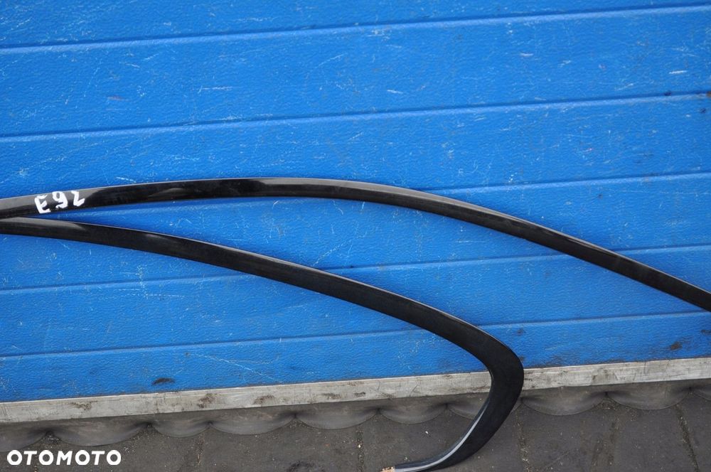 BMW E92 LIFT LISTWA DACHU DACHOWA POŁYSK KOMPLET - 8