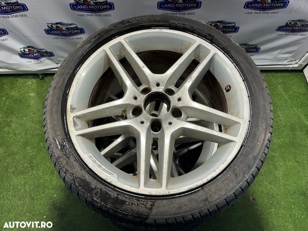 JANTE MERCEDES R18 / AMG / 5x112 / 7.5JX17H2 / 6,5JX17H2 / 255/35 ZR18 + CAUCIUCURI (X4) - 1