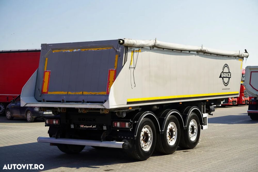 Bodex BASCULĂ BODEX 25 m3 / ALUMINIU / 2X AXE RIDICATIVE / 5.300 KG / JANTE DIN ALIAJ / - 7