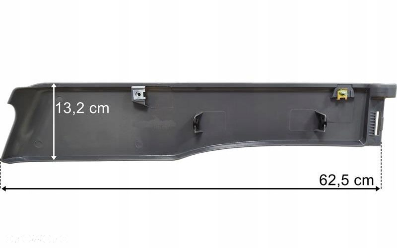 MERCEDES ACTROS MP2 MP3 PRZEDŁUŻENIE STOPNICY LEWE LISTWA - 2