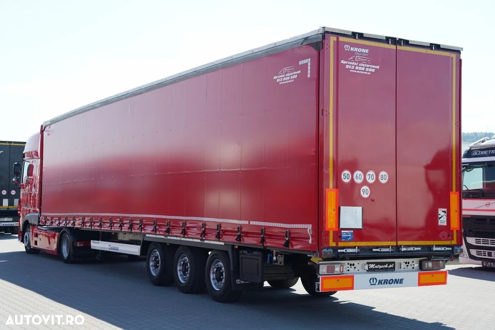 DAF XF 480 / KIT / MEGA / SSC / + KRONE / CORTINĂ / MEGA / ACOPERIȘ RIDICAT / ACOPERIȘ RIDICAT / - 6