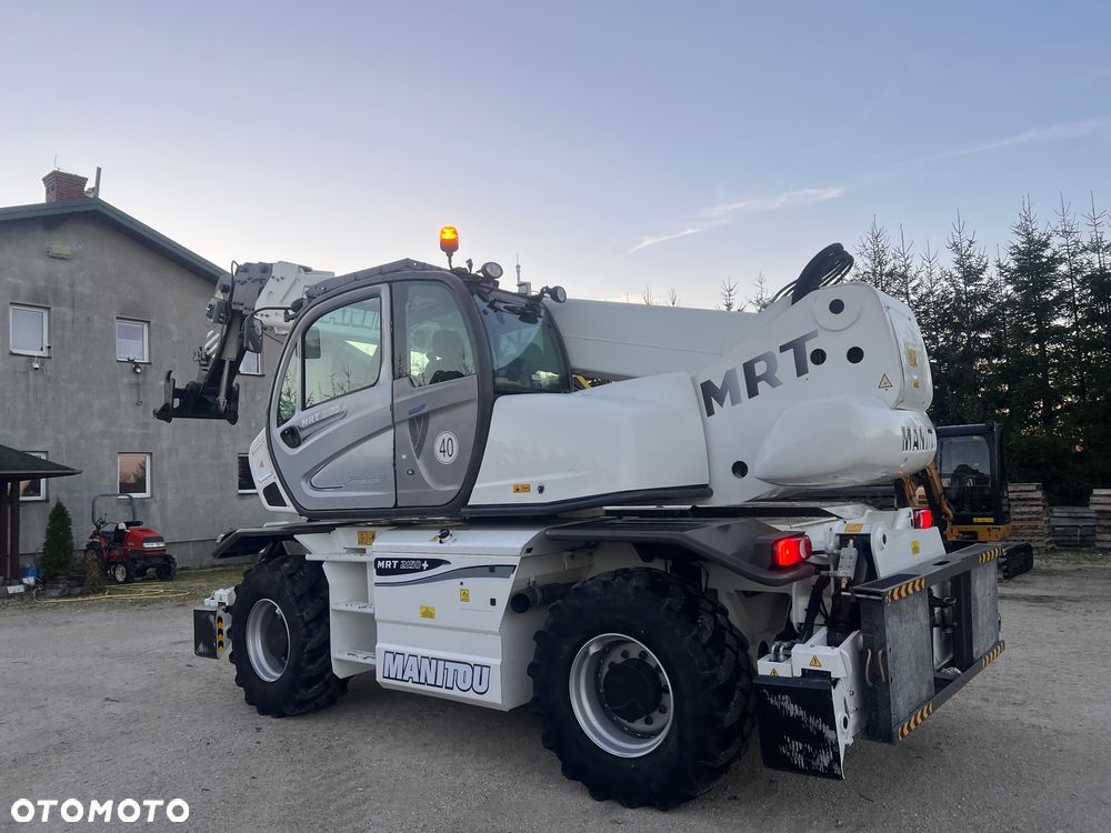 Manitou 2150 Mrt MANITOU ŁADOWARKA TELESKOPOWA Roto  widły kosz PILOT do sterowania  2016/17 1840 2540 2550 kolor od nowości biały Mercedes silnik - 35