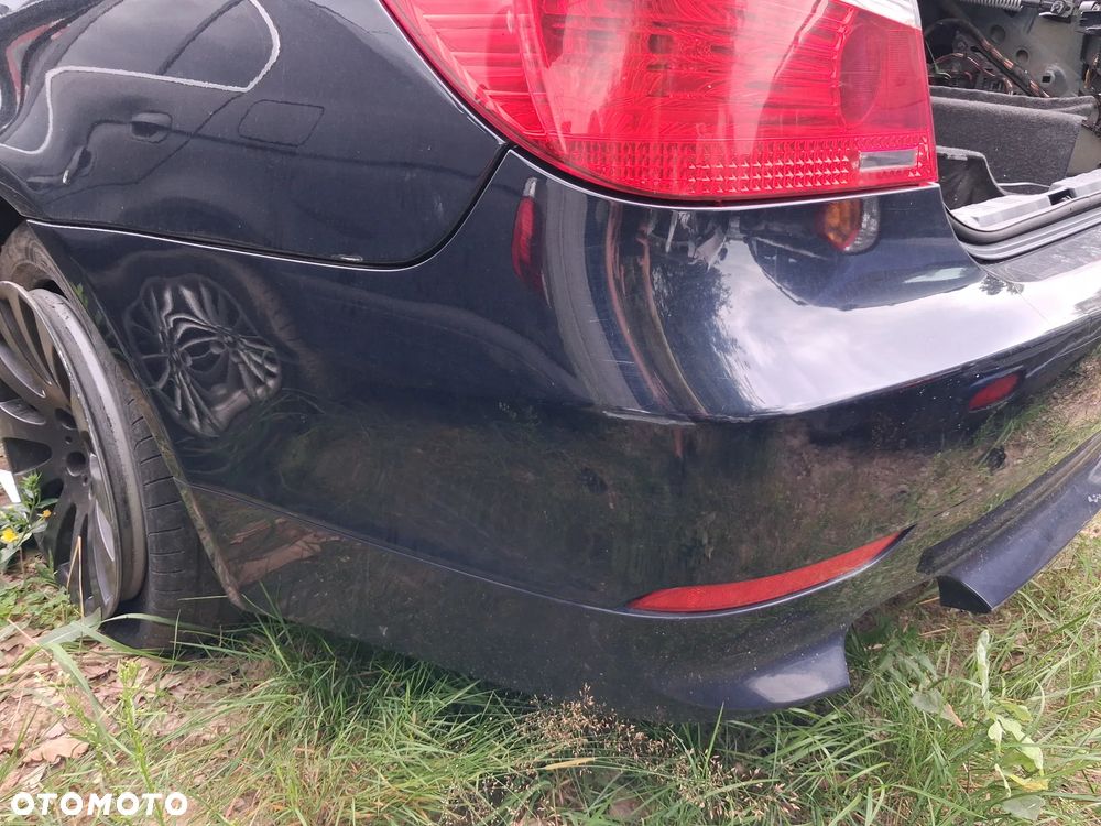 BMW E60 SEDAN ZDERZAK TYL TYLNI ORIENTBLAU METALIC 317 - 2