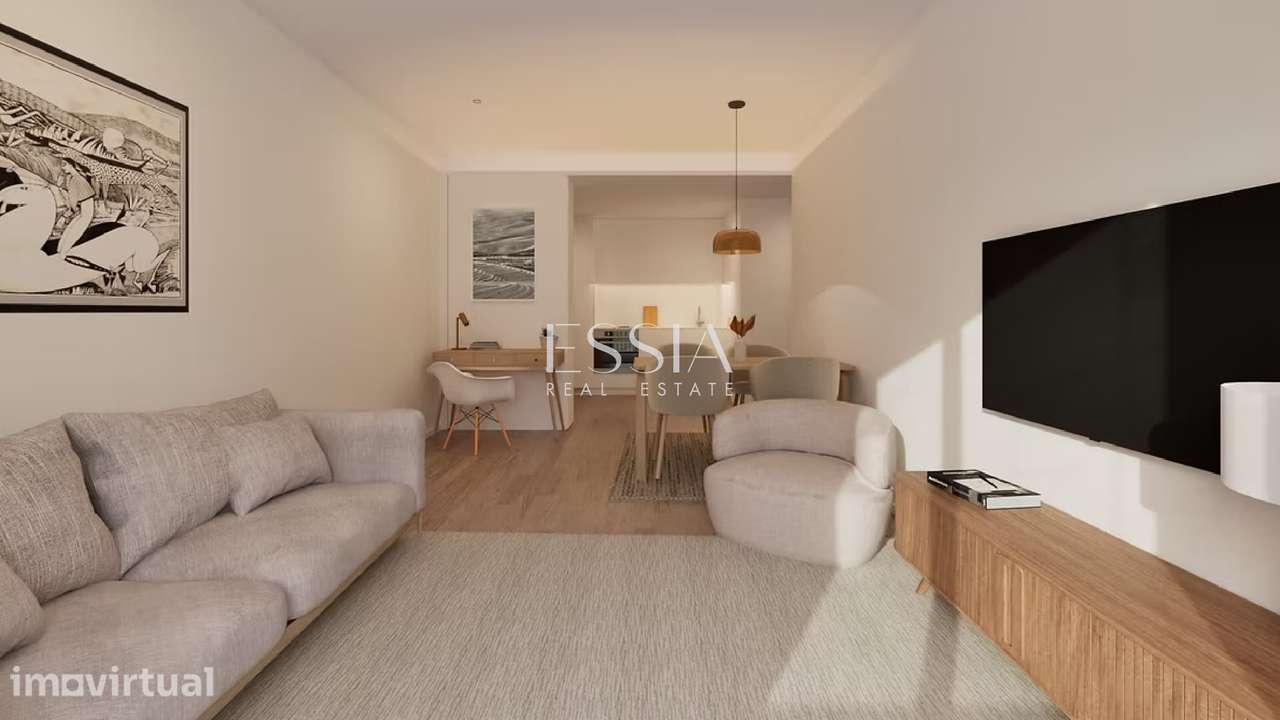 Apartamento T1 com Varanda próximo ao Pólo Universitário em Paranhos - Grande imagem: 4/16