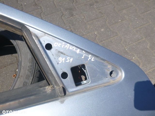 DRZWI PRAWY PRZÓD PRAWE PRZEDNIE SKODA OCTAVIA I KOLOR 9151 KOMPLETNE - 16