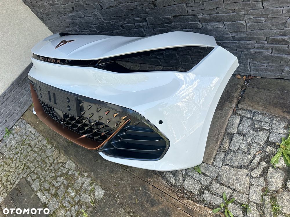 CUPRA BORN 10E Zderzak przedni kompletny S9R BIAŁY - 3