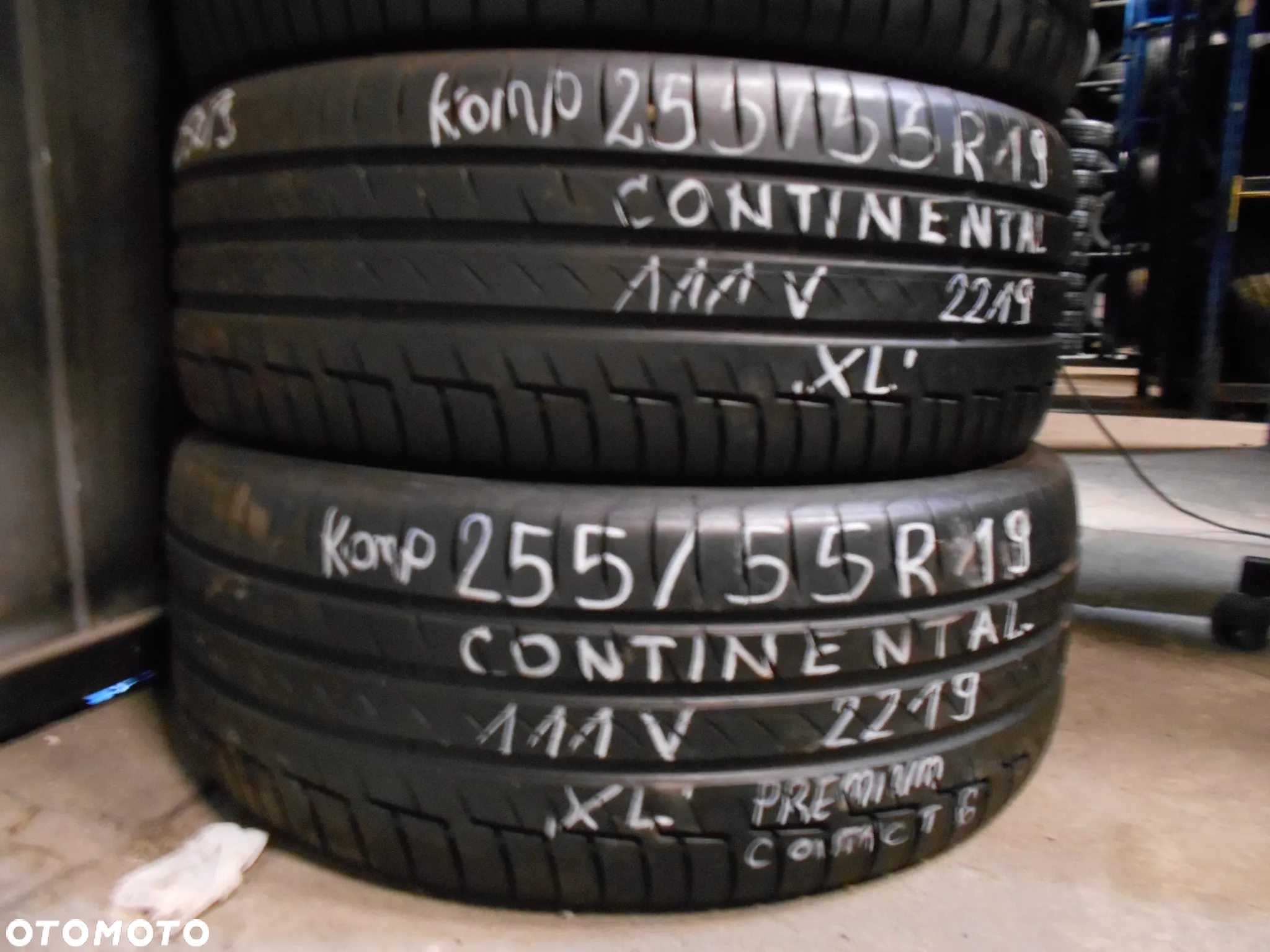 OPONY 255/55R19 CONTINENTAL PREMIUM CONTACT 6 XL DOT 2219 7MM - 3