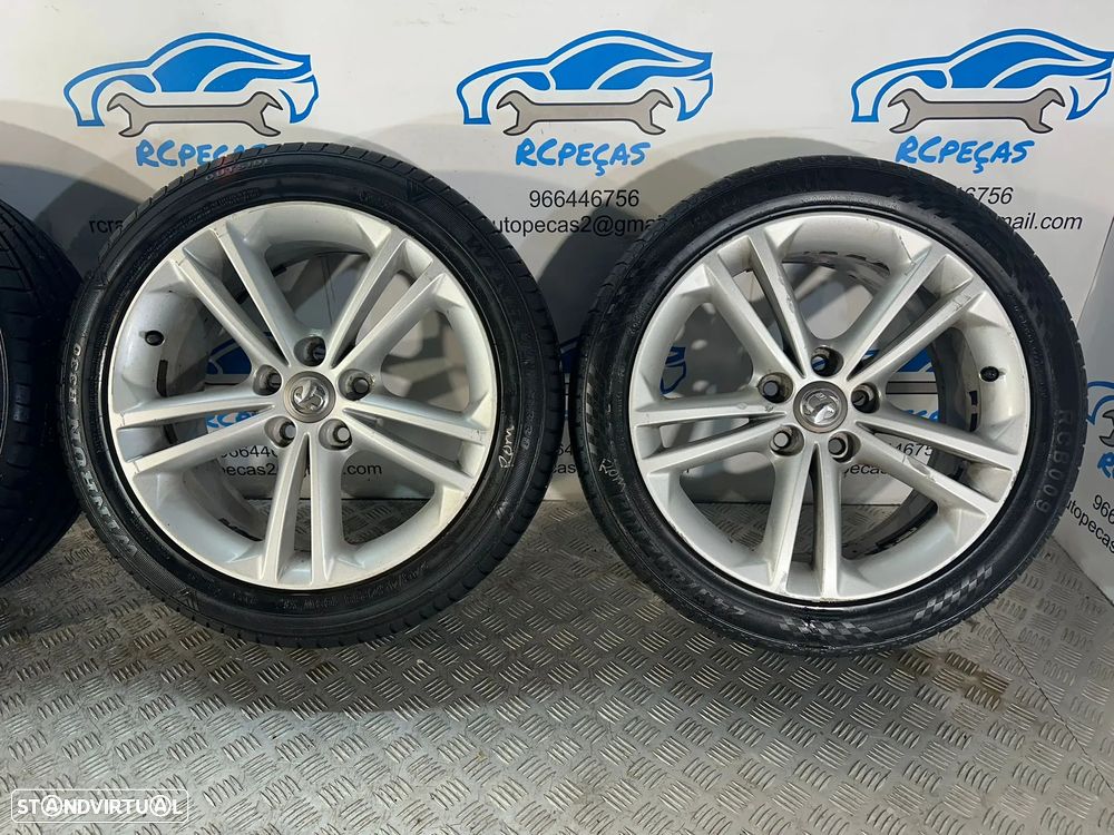 .Conjunto Jantes 18 Originais Opel Insignia 8T ET42 5x120 13235011 - 5