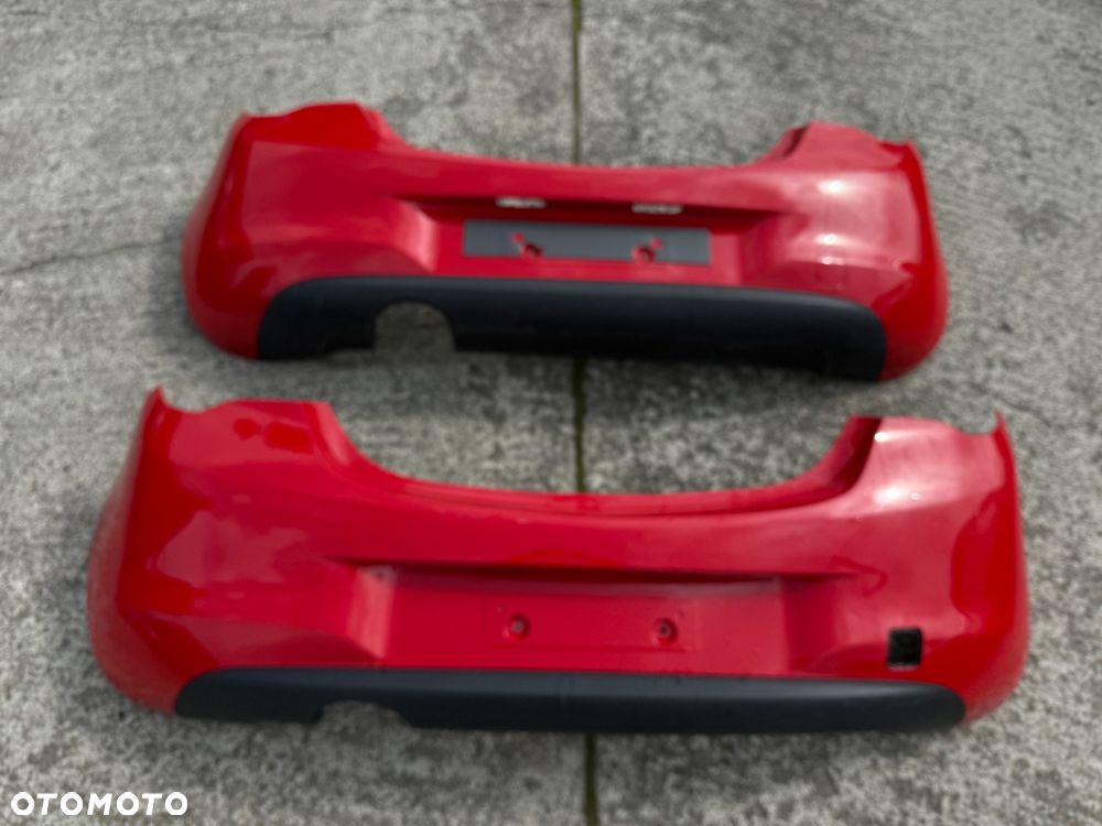 OPEL CORSA E Zderzak tylny tył  pod 4 PDC parktroniki - 1