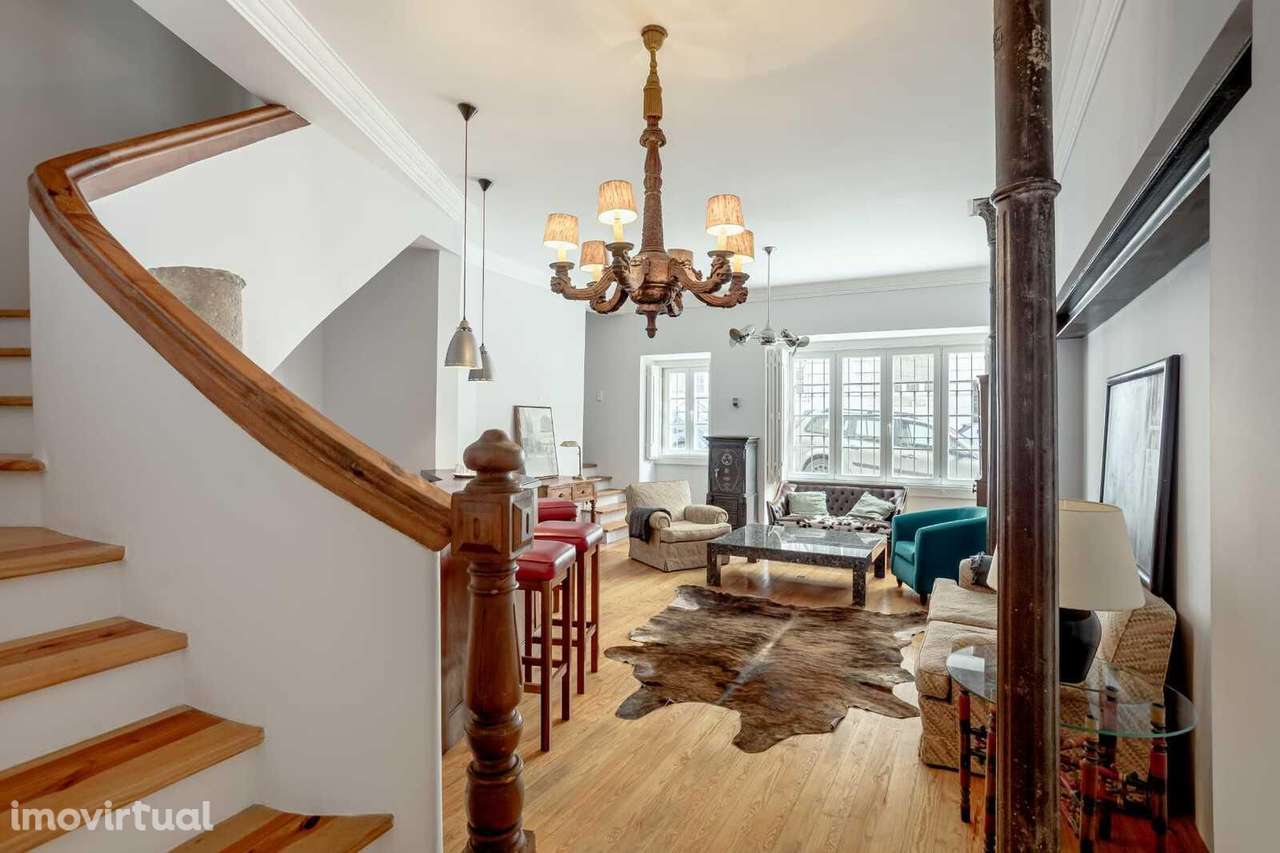 Duplex T1, Lapa, Lisboa - Grande imagem: 5/15