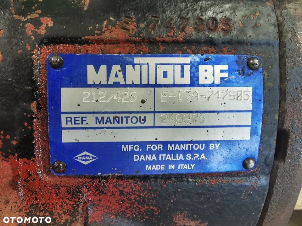 Atak kompletny Spicer 9X35 {Manitou MLT....} - 15