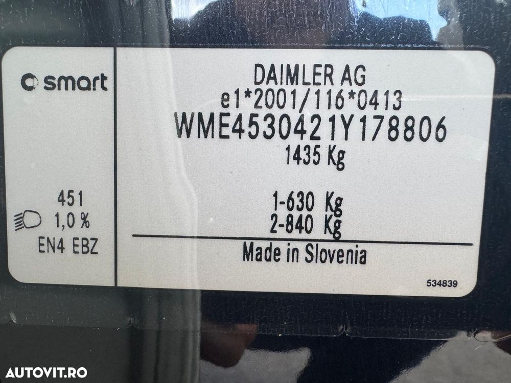 Smart Forfour twinamic passion - 22