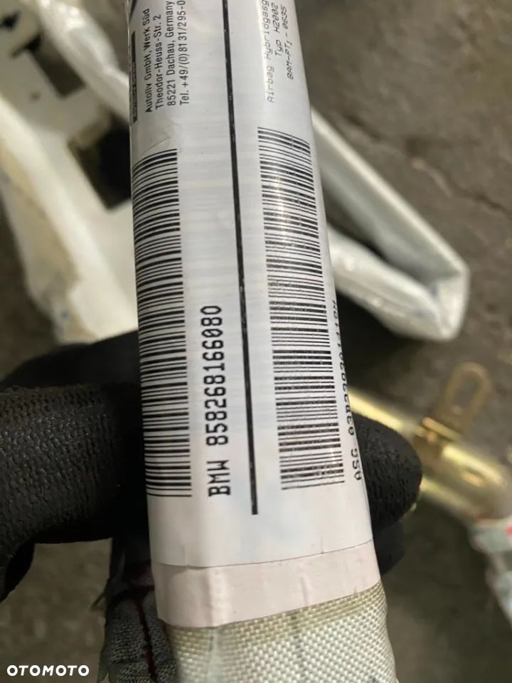 BMW E46 KURTYNA PRAWA LEWA - 2