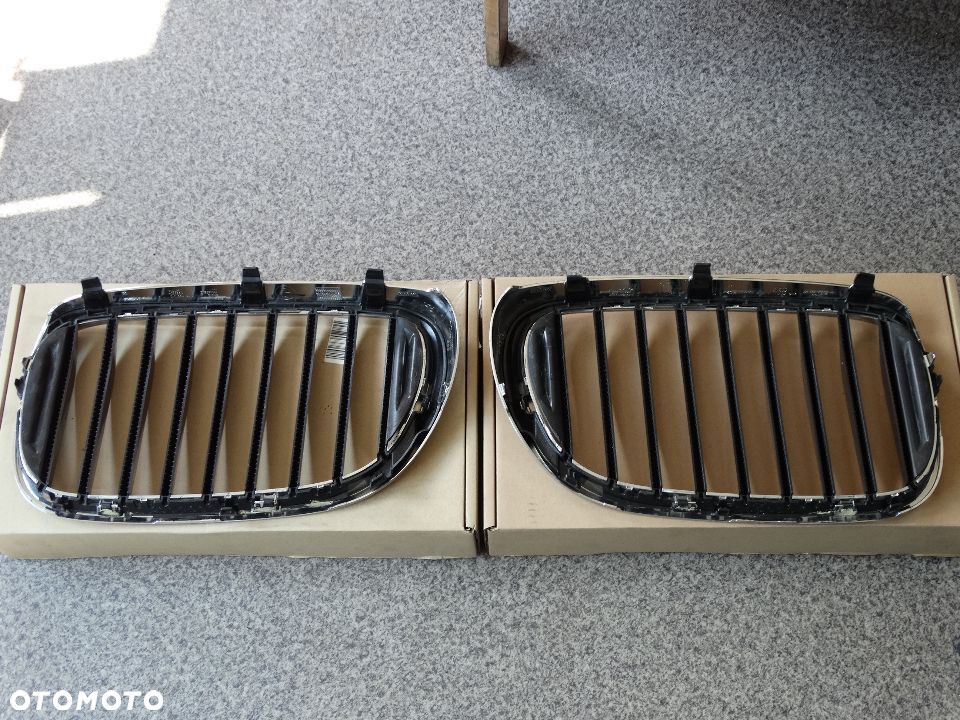 BMW G11 G12 Kratka Nerka Atrapa Grill Lewa + Prawa Chrom 7357011 7357012 7369903 7369904 7357015 7357012 - 5