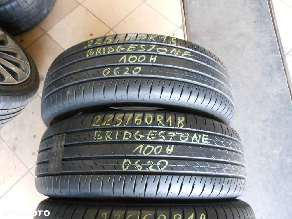Opony 225/60r18 bridgestone alenza h/l33 7,2mm lato komplet - 3