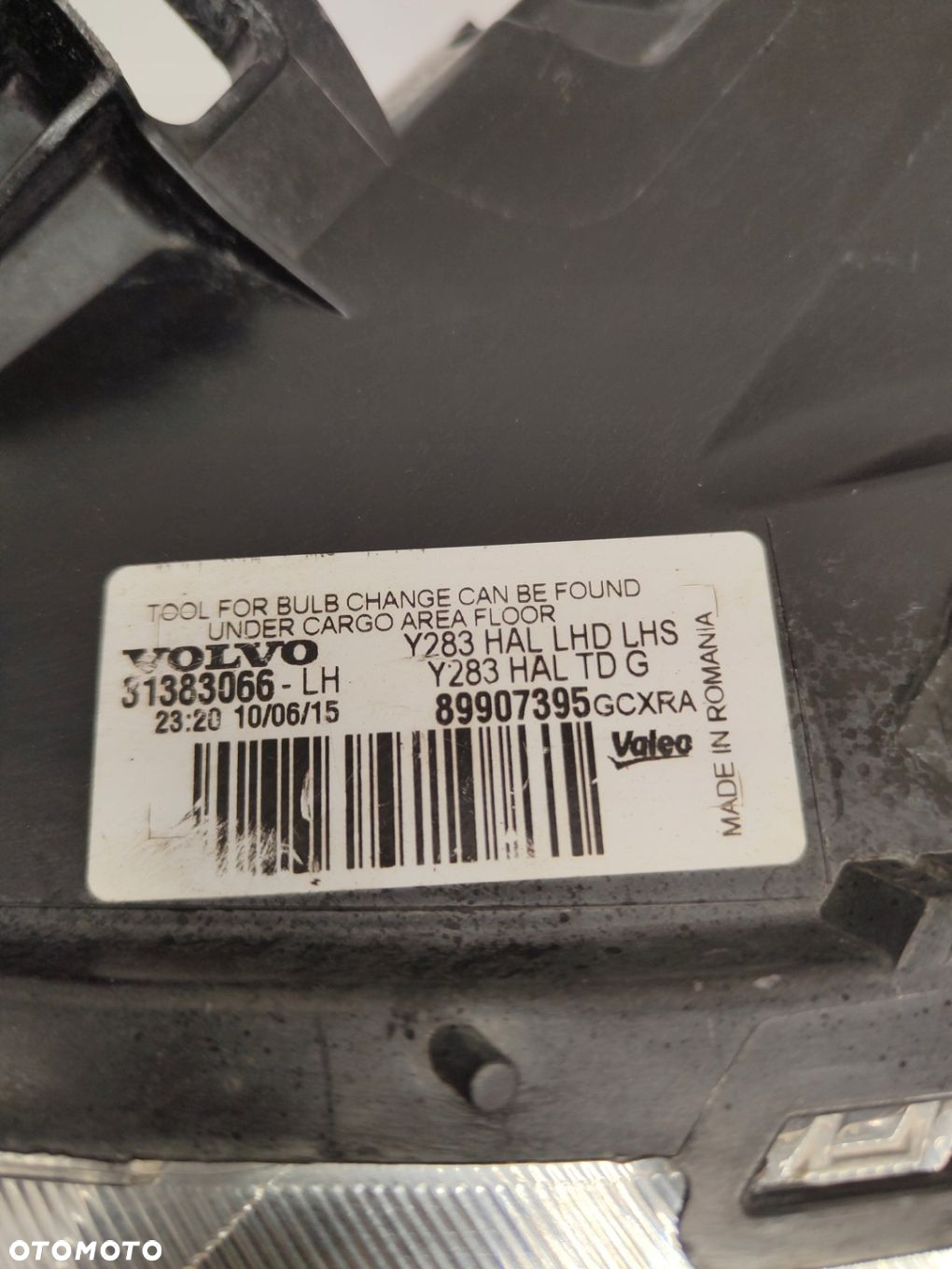 VOLVO S60 C60 KOMPLET LAMP ZW PRZEDNICH 31299995, 31383066 - 4