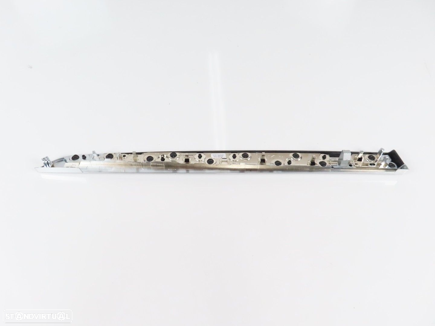Friso da porta em Alumínio Hexagon Direito/Trás Seminovo/ Original BMW 5 (F10)/B... - 4