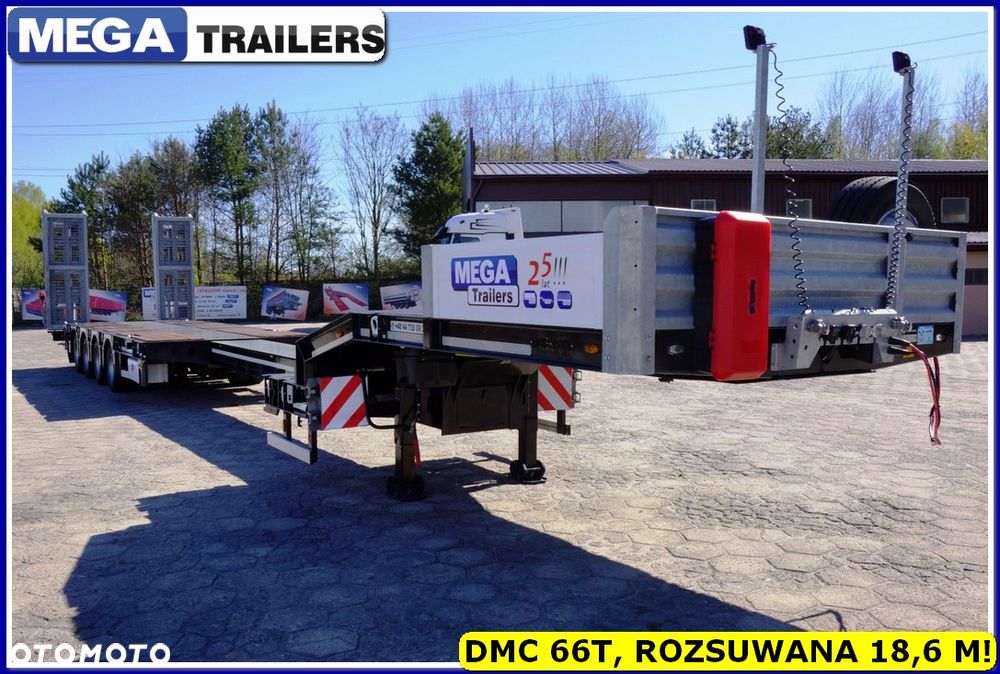 Inny Niska podłoga DMC 66,0 TON, ROZCIĄGANA 18,60 M - pod KONTENERY !!! - 8