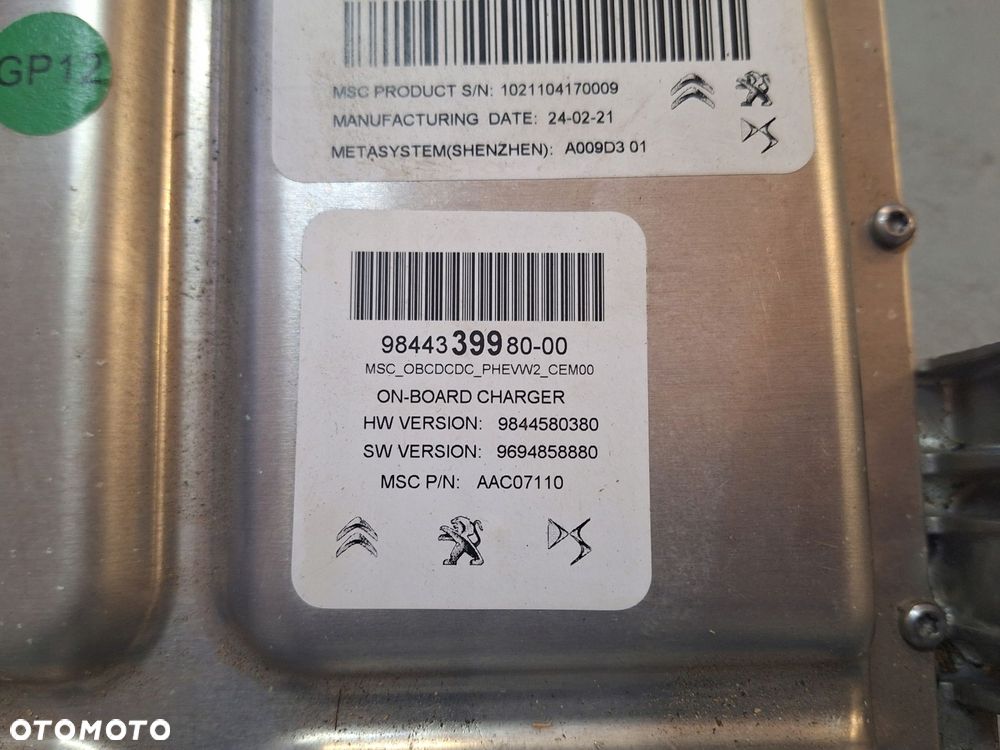 falownik inwerter citroen ds4 ii 1.6 hybryda - 2