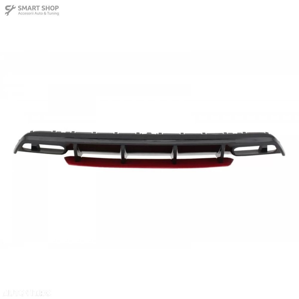 Difuzor Bara Spate cu Ornamente Mercedes A-Class W176 Facelift (2015-2 - 3