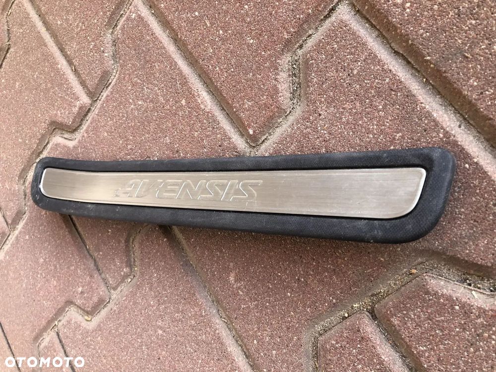 TOYOTA AVENSIS III T27 LIFT T29 OSŁONA LISTWA PROGU TYŁ NAKŁADKA PROGOWA TYLNA - 3