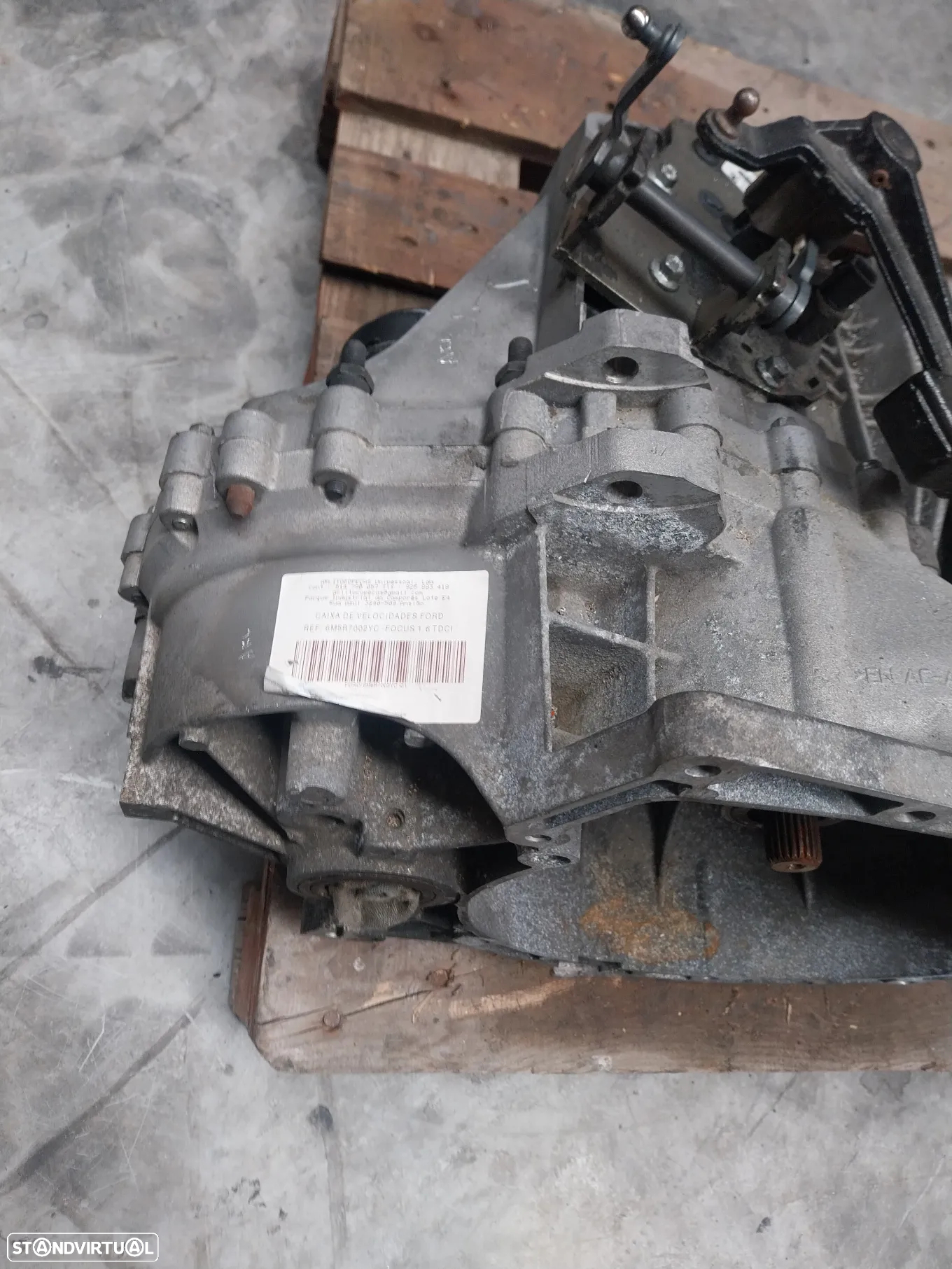 Caixa velocidades Ford 1.6 tdci Ref: 6M5R7002YC - 3