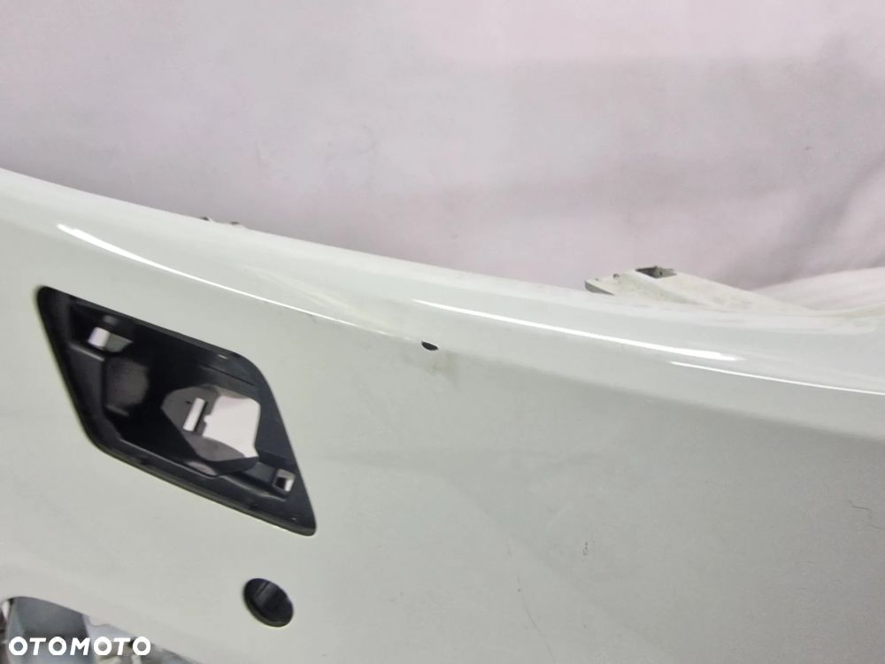 VW POLO 6C0 LIFT 13-17 ZDERZAK PRZEDNI PRZÓD NA SPRYSKI + 4X PDC , ŁADNY , BIAŁY , NR 6C0807221 , NR AUKCJI NZ744 - 5